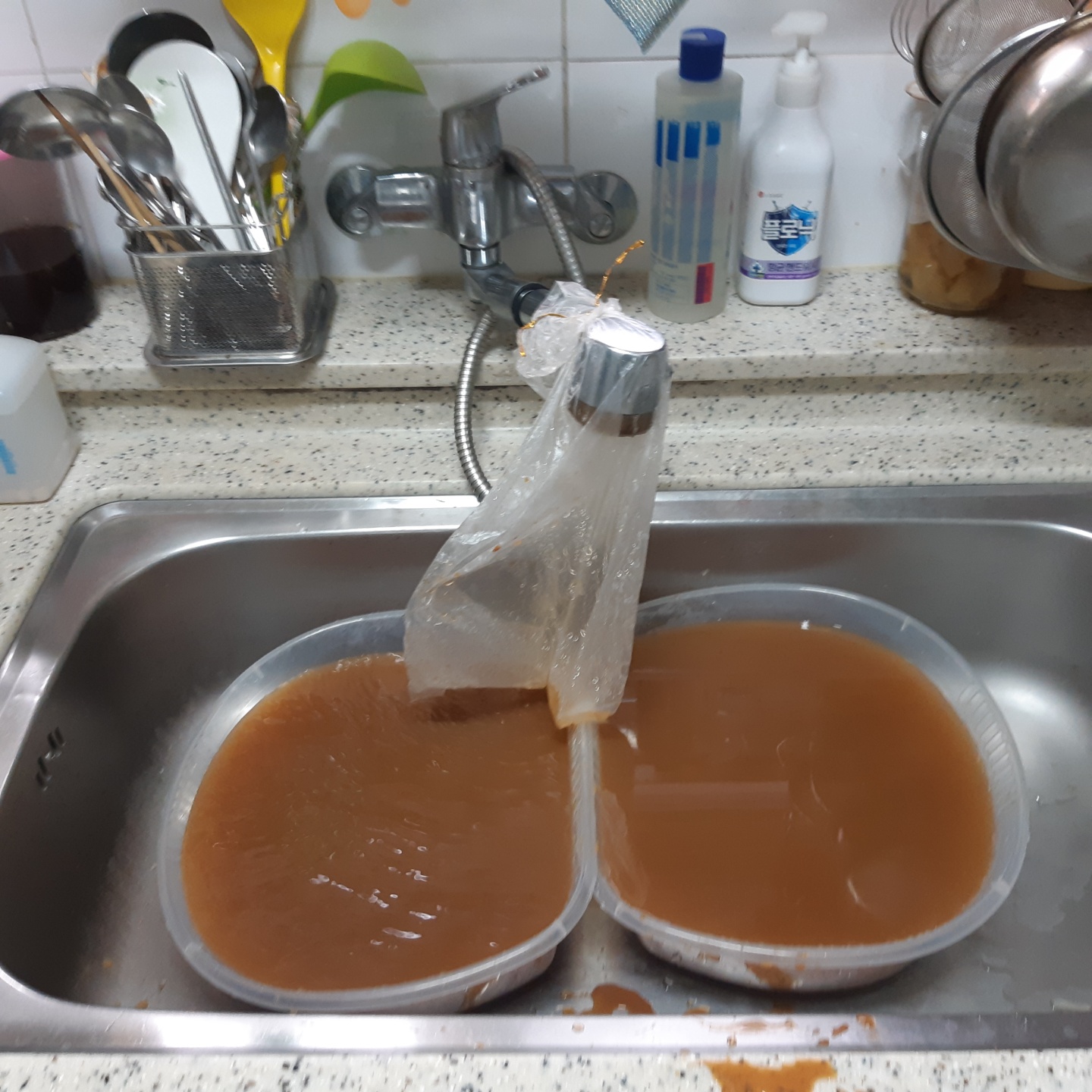 싱크대 배관